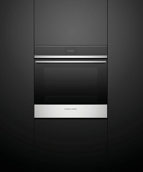 Fisher Paykel - 3 cu. ft Steam Combination Wall Oven in Stainless - OS24SDTX1