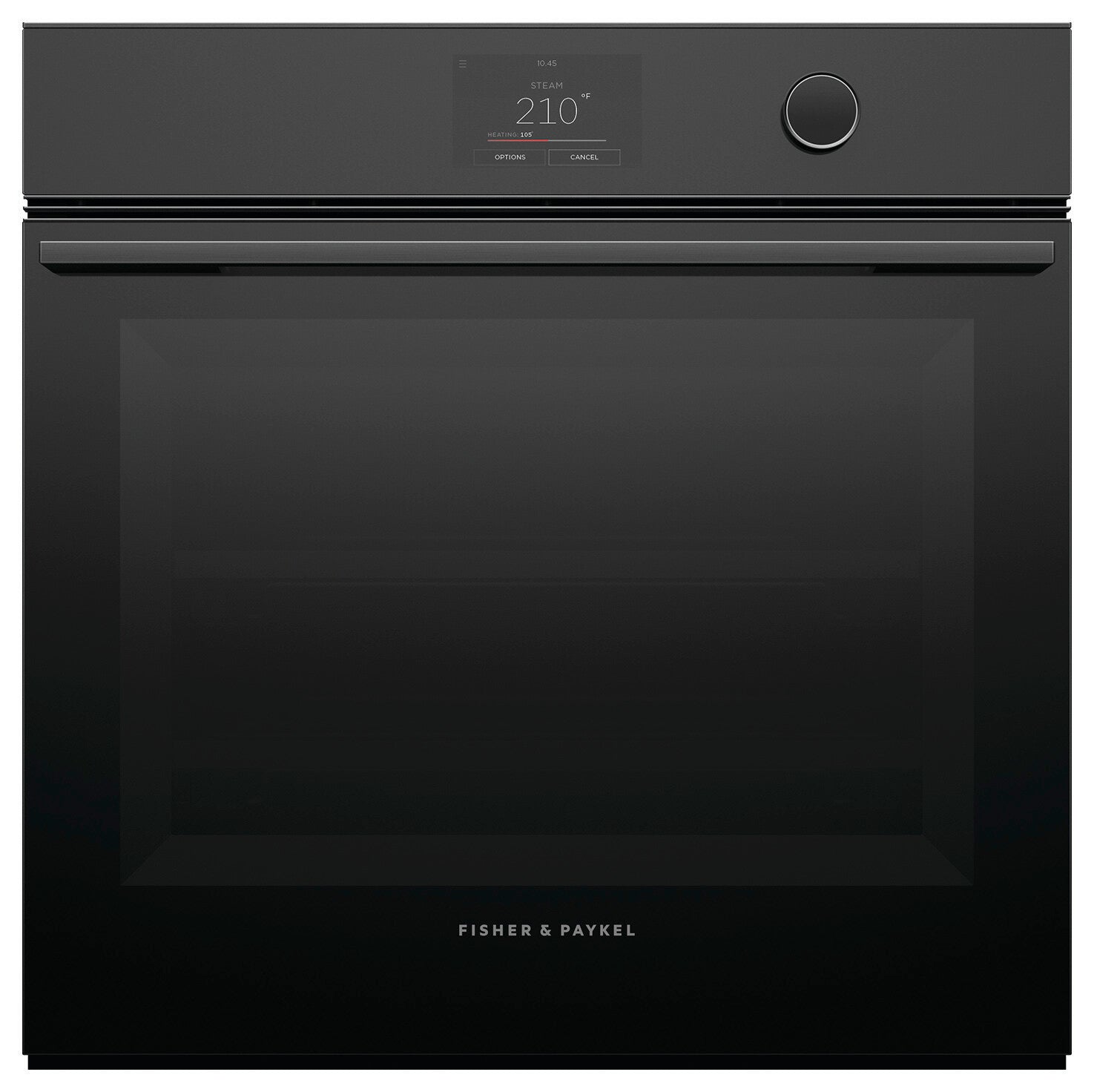 Fisher Paykel - 3 cu. ft Single Wall Oven in Black - OS24SMTDB1