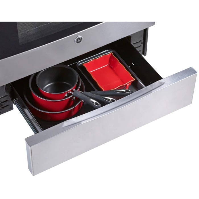 GE Profile - 6.2 cu. ft Electric Range in Stainless - PCB905SKSS