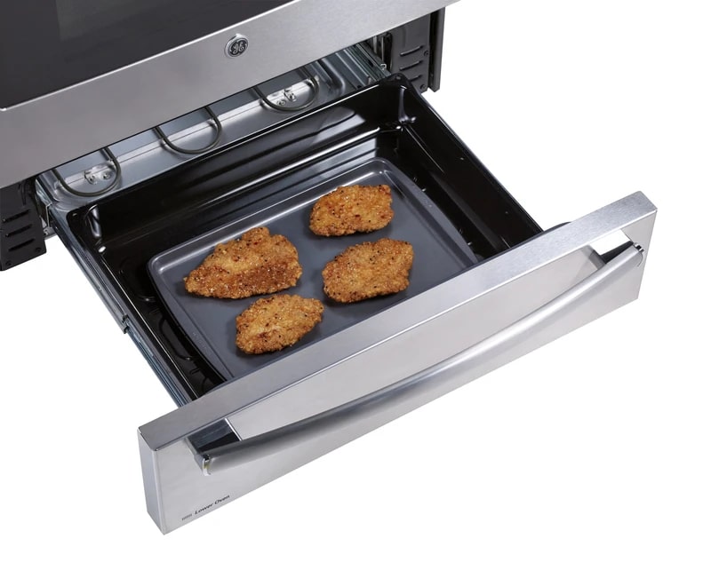 GE Profile - 7.2 cu. ft Electric Range in Stainless - PCB987BTMS