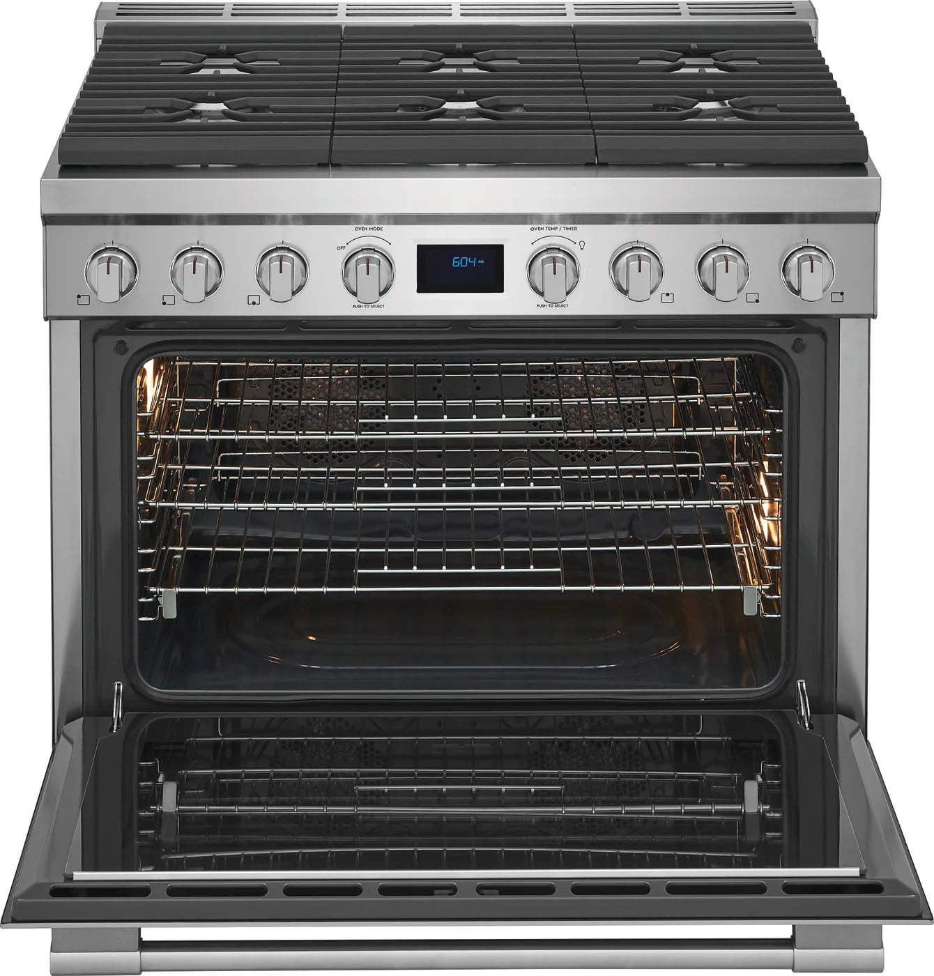 Frigidaire Professional - 4.4 cu. ft Dual Fuel Range in Stainless - PCFD3668AF