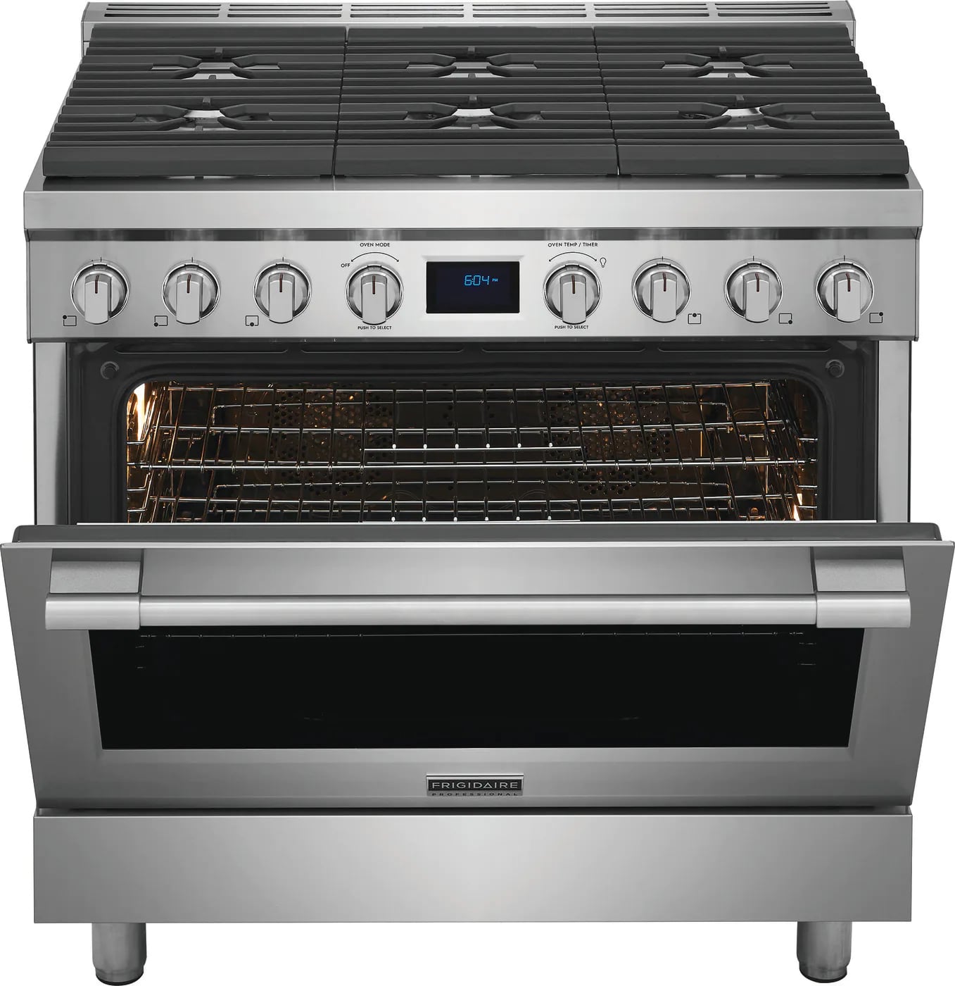Frigidaire Professional - 4.4 cu. ft Dual Fuel Range in Stainless - PCFD3668AF