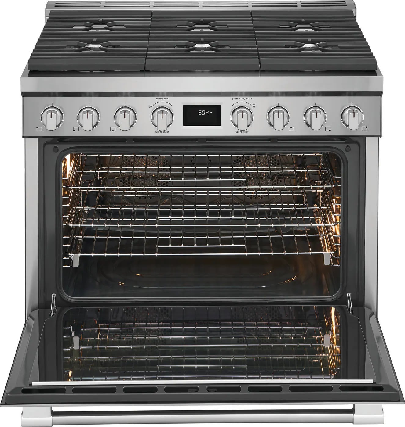 Frigidaire Professional - 4.4 cu. ft Dual Fuel Range in Stainless - PCFD3670AF