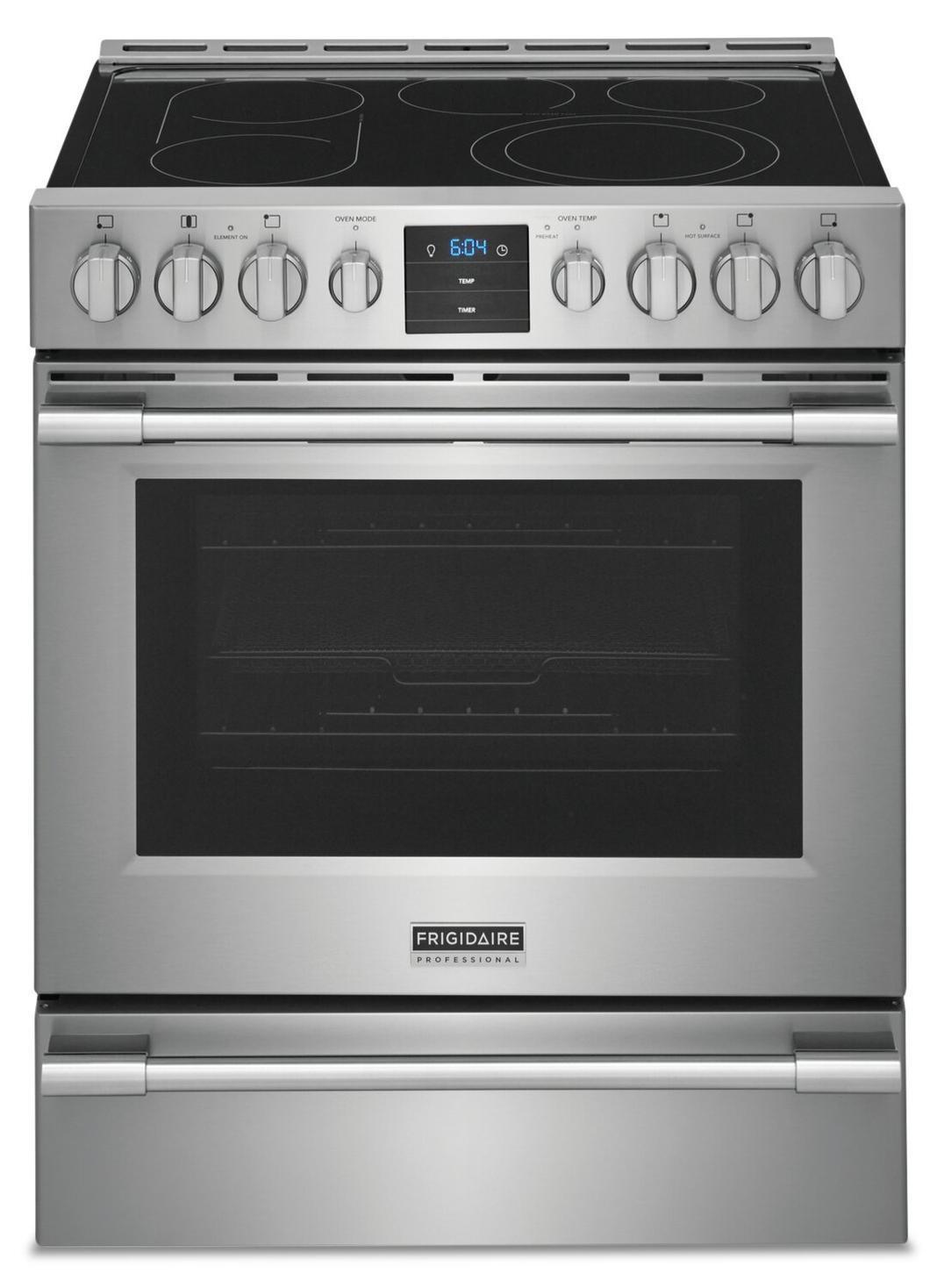 Frigidaire Professional - 5.4 cu. ft Electric Range in Stainless - PCFE307CAF
