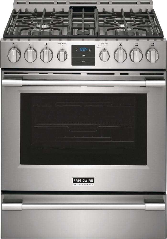 Frigidaire Professional - 5.6 cu. ft Gas Range in Stainless - PCFG3078AF