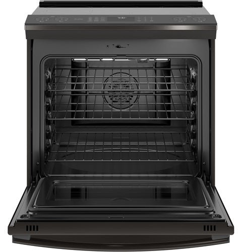 GE Profile - 5.3 cu. ft Induction Range in Black Stainless - PCHS920BTMS