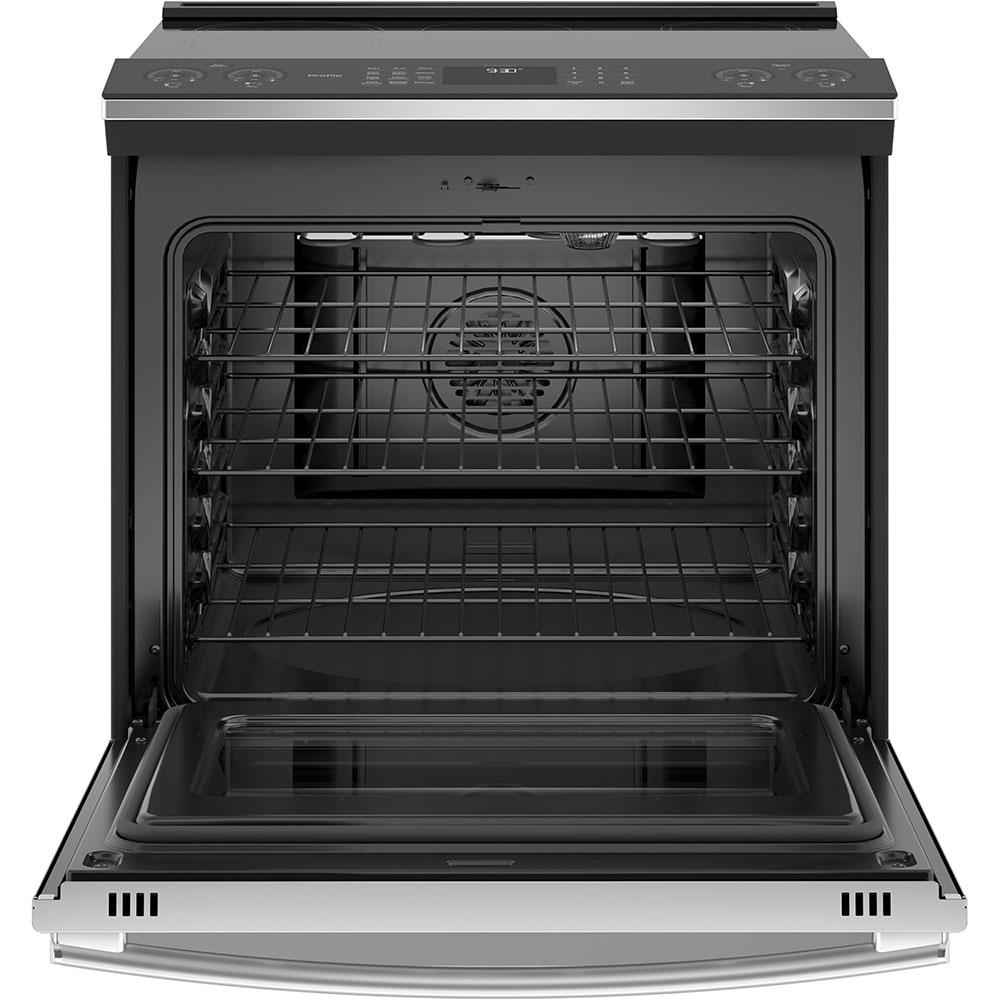 GE Profile - 5.3 cu. ft Induction Range in Stainless - PCHS920YMFS