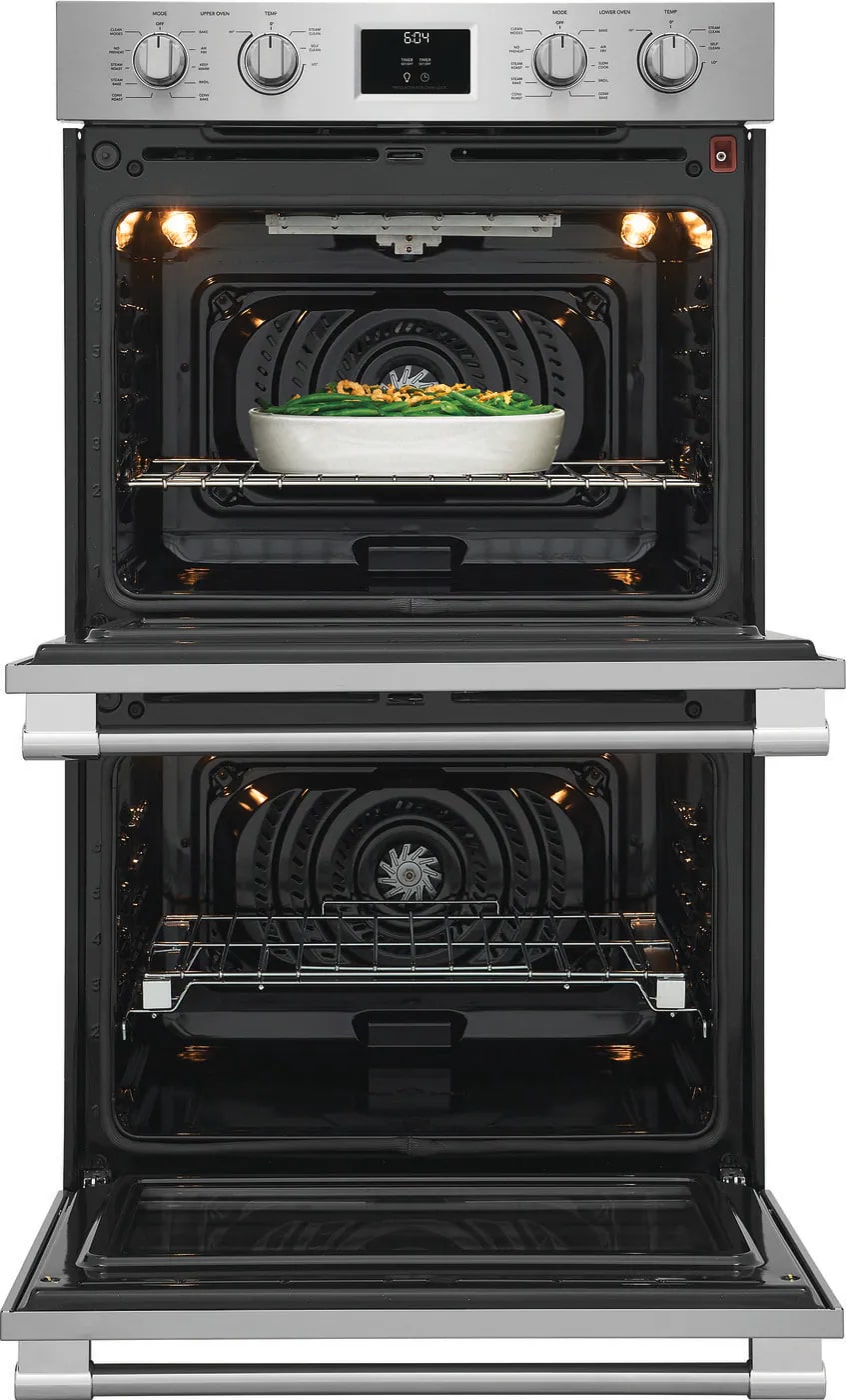 Frigidaire Professional - 10.6 cu. ft Double Wall Oven in Stainless - PCWD3080AF