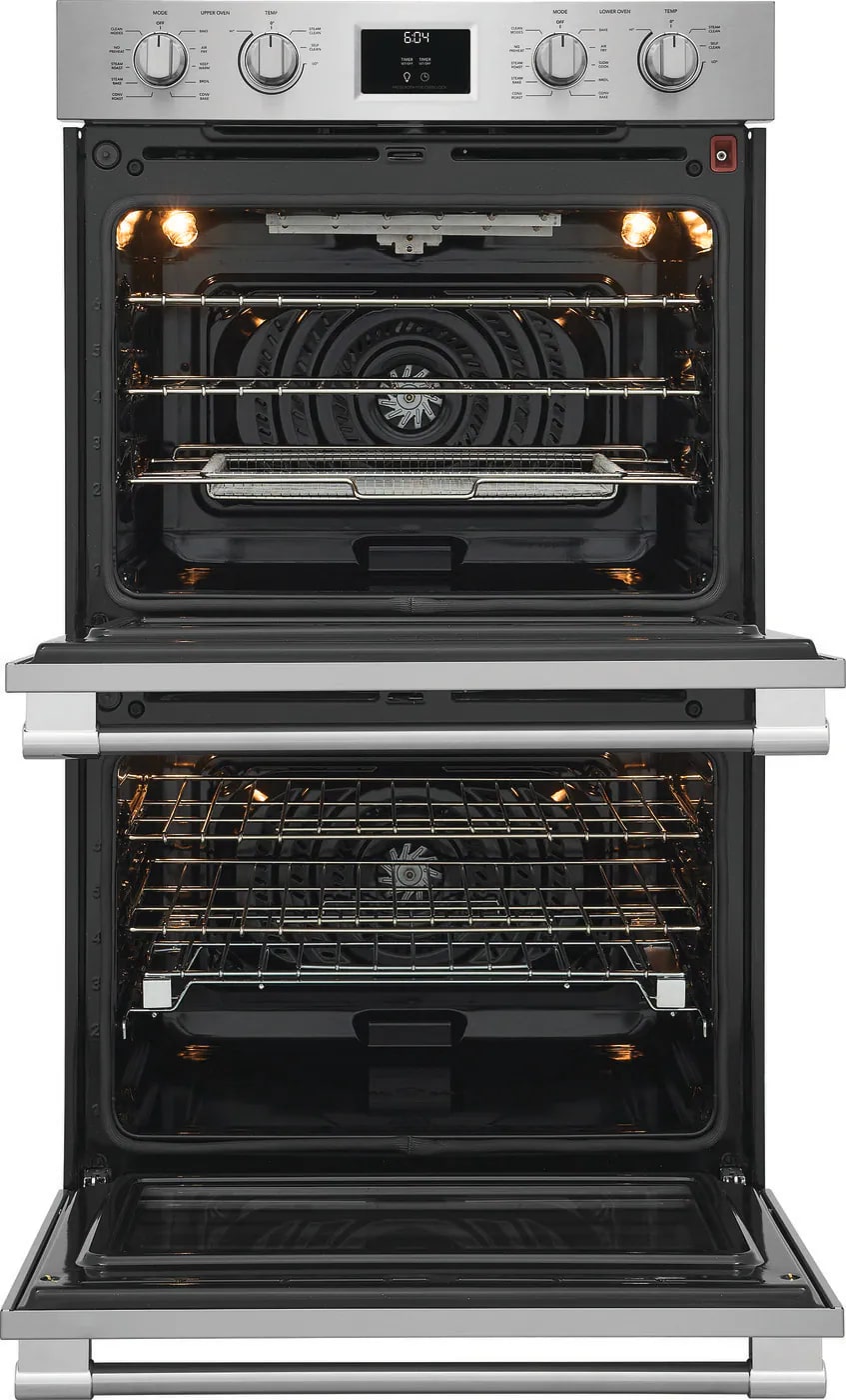 Frigidaire Professional - 10.6 cu. ft Double Wall Oven in Stainless - PCWD3080AF