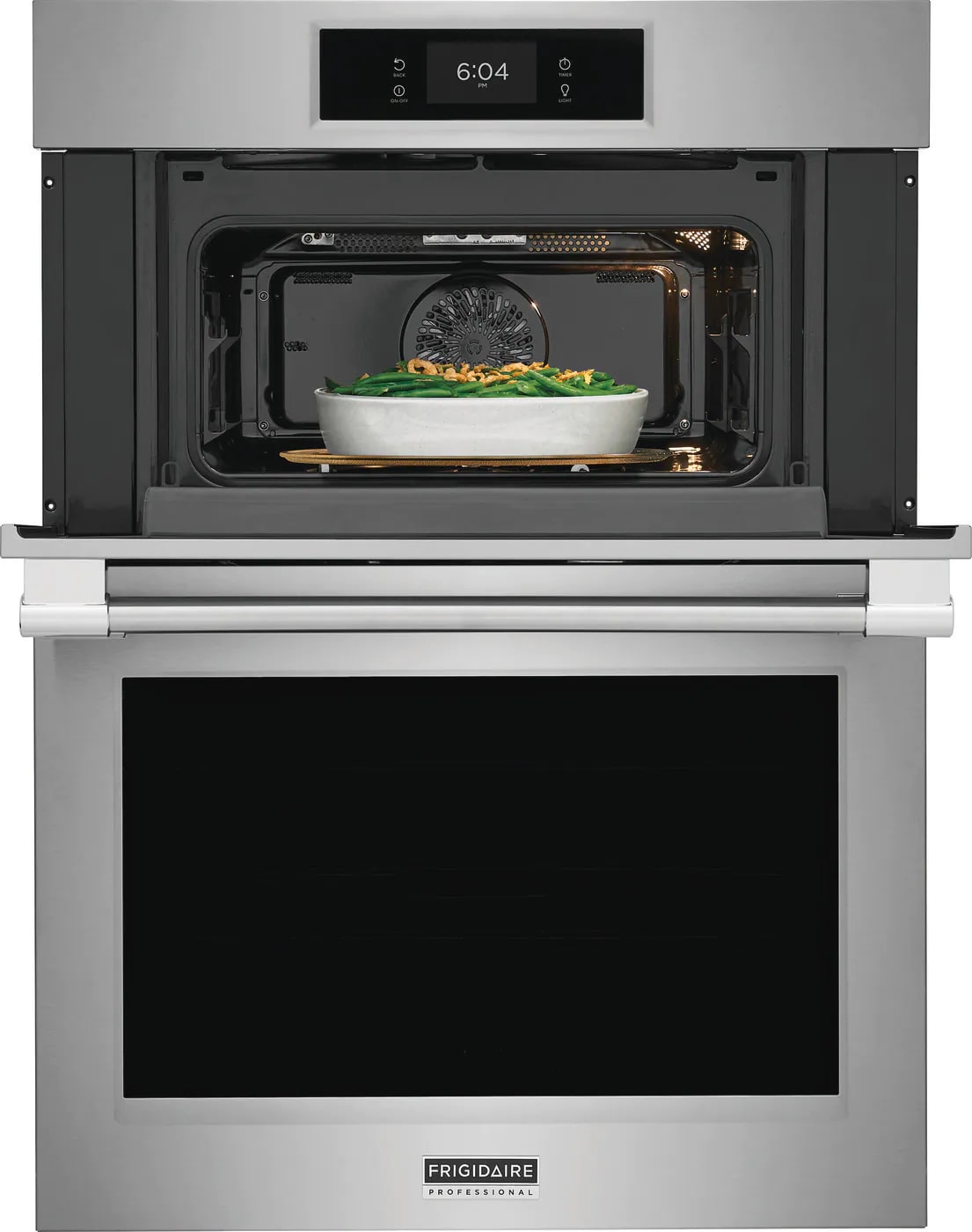 Frigidaire Professional - 5.3 cu. ft Combination Wall Oven in Stainless - PCWM3080AF