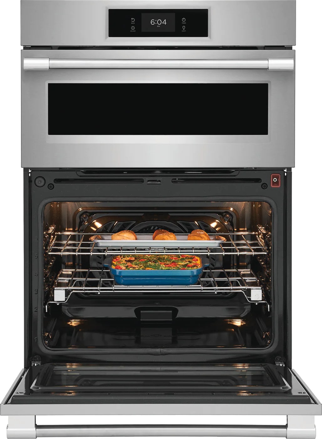 Frigidaire Professional - 5.3 cu. ft Combination Wall Oven in Stainless - PCWM3080AF