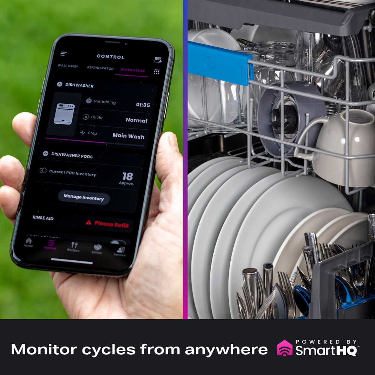 GE Profile - 42 dBA Built In Dishwasher in Stainless - PDP755SYRFS