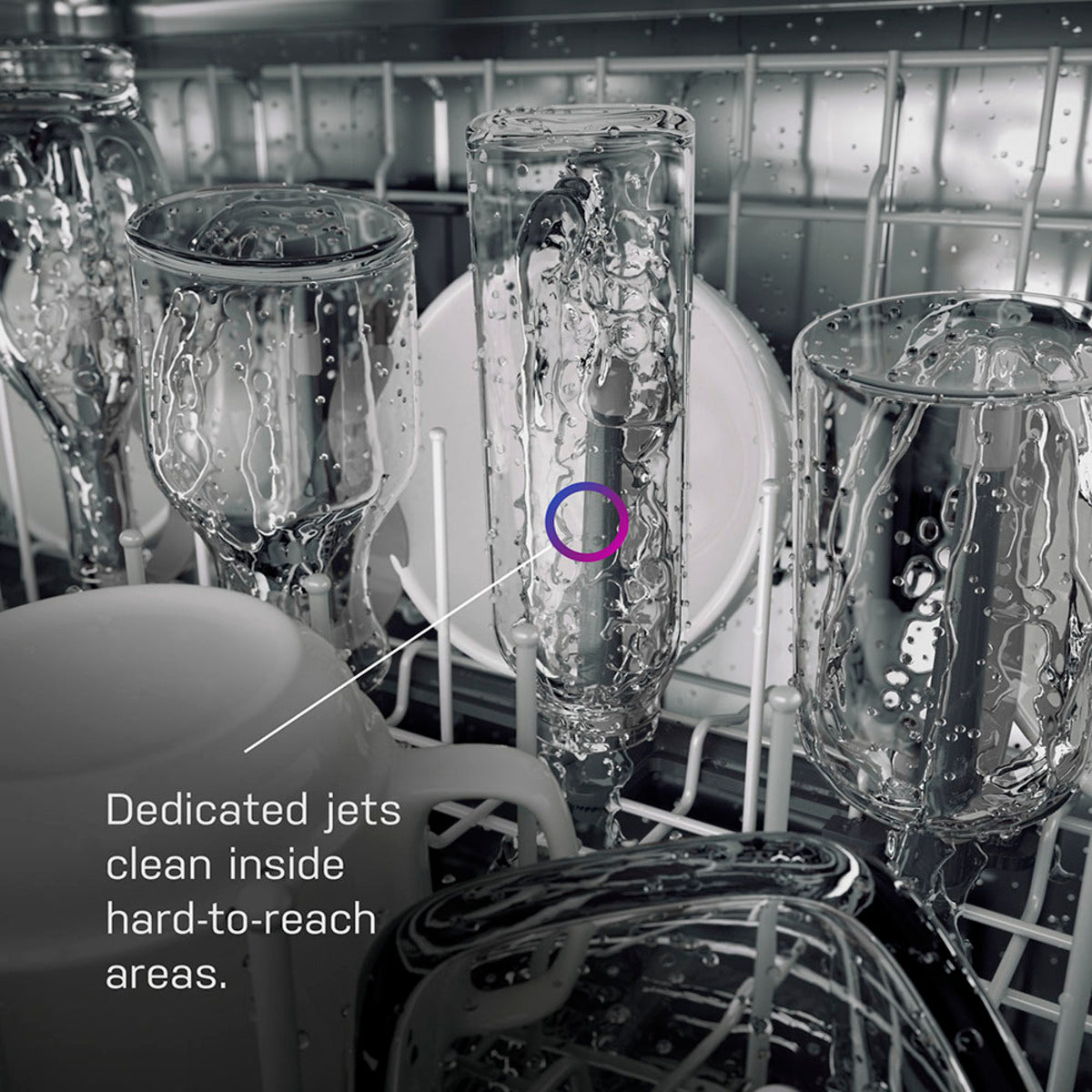 GE Profile - 42 dBA Built In Dishwasher in Stainless - PDT755SYRFS