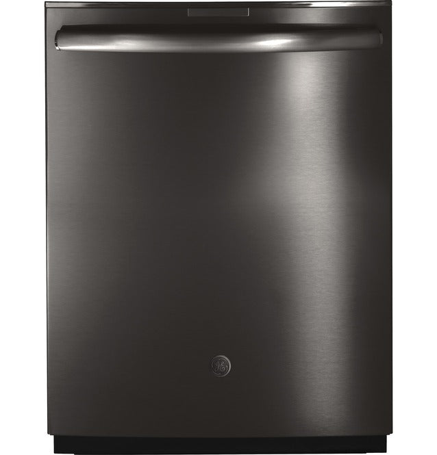 GE Profile - 42 dBA Built In Dishwasher in Black Stainless - PDT845SBLTS