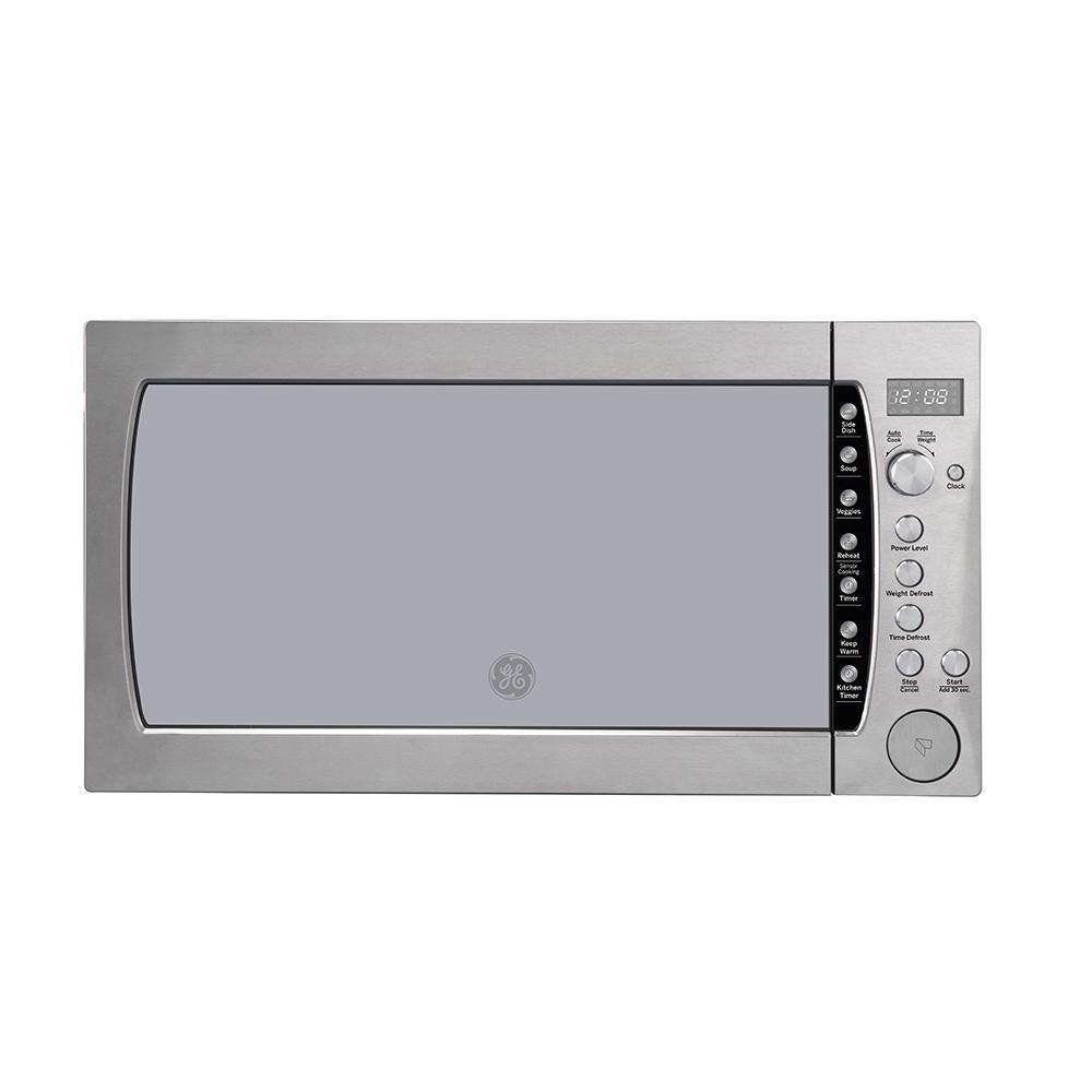 GE Profile - 2.2 cu. Ft Counter top Microwave in Stainless - PEB3228RMSS
