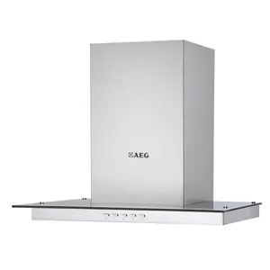 AEG - 23.625 Inch 500 CFM Wall Mount and Chimney Range Vent in Stainless - PERFEKT GLASS-24