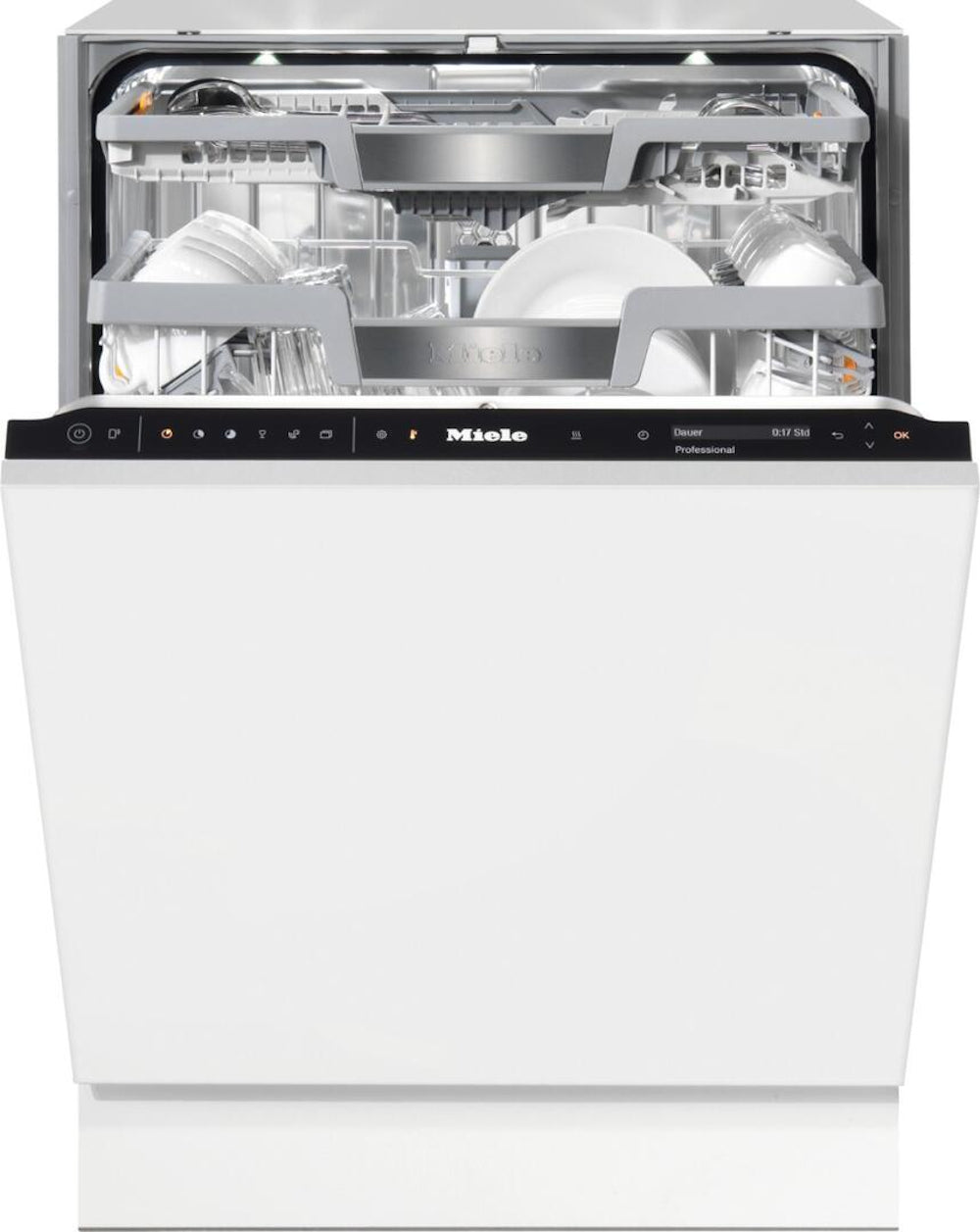 Miele - 45 dBA Built In Dishwasher in Panel Ready - PFD104 SCVI