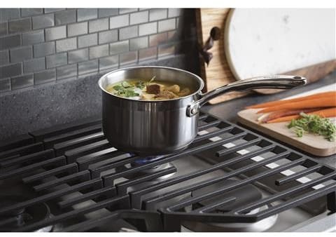 GE Profile - 35.98 inch wide Gas Cooktop in Stainless - PGP9036SLSS