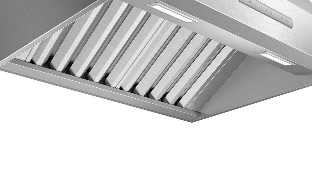 Thermador - 30 Inch Wall Mount and Chimney Range Vent in Stainless - PH30HWS