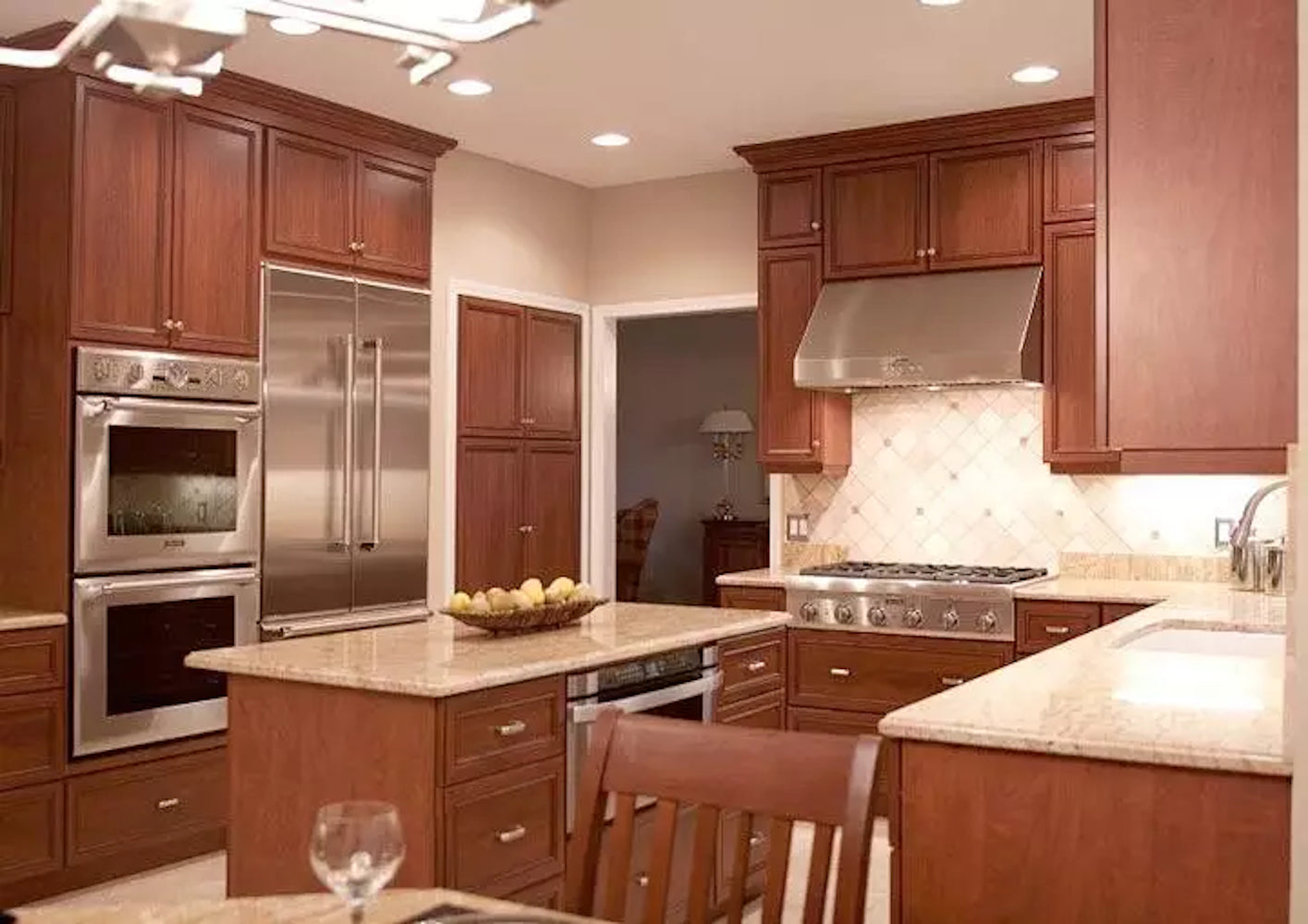 Thermador - 47.9375 Inch 1300 CFM Wall Mount and Chimney Range Vent in Stainless - PH48GS