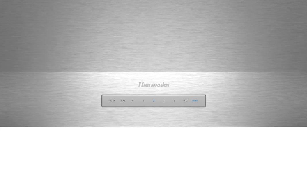 Thermador - 48 Inch Wall Mount and Chimney Range Vent in Stainless - PH48HWS