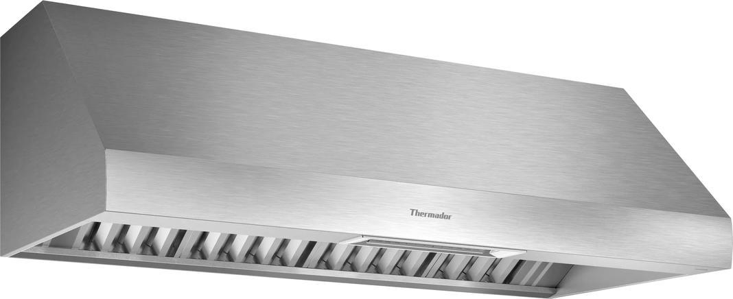 Thermador - 54 Inch Wall Mount and Chimney Range Vent in Stainless - PH54GWS