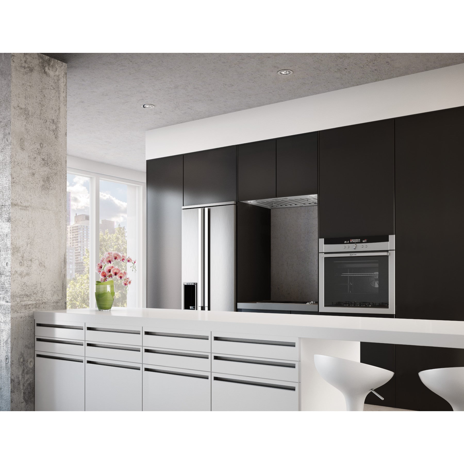 Best - 36.5 Inch 1500 CFM Blower & Insert Vent in Stainless - PK2239