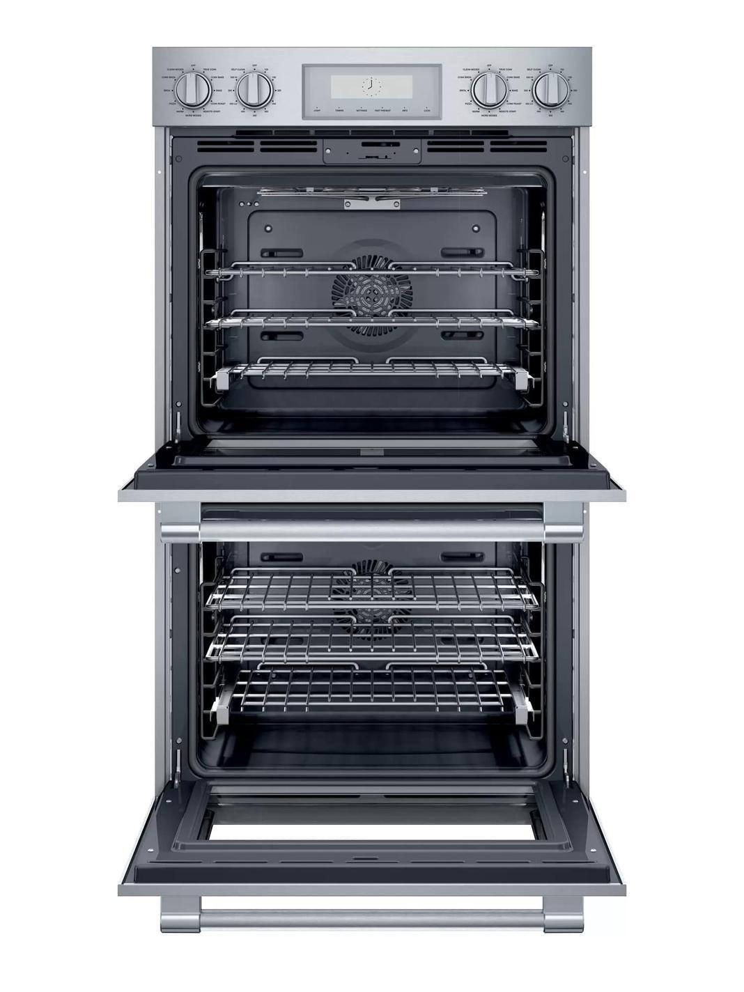 Thermador - 9 cu. ft Double Wall Oven in Stainless - PO302W