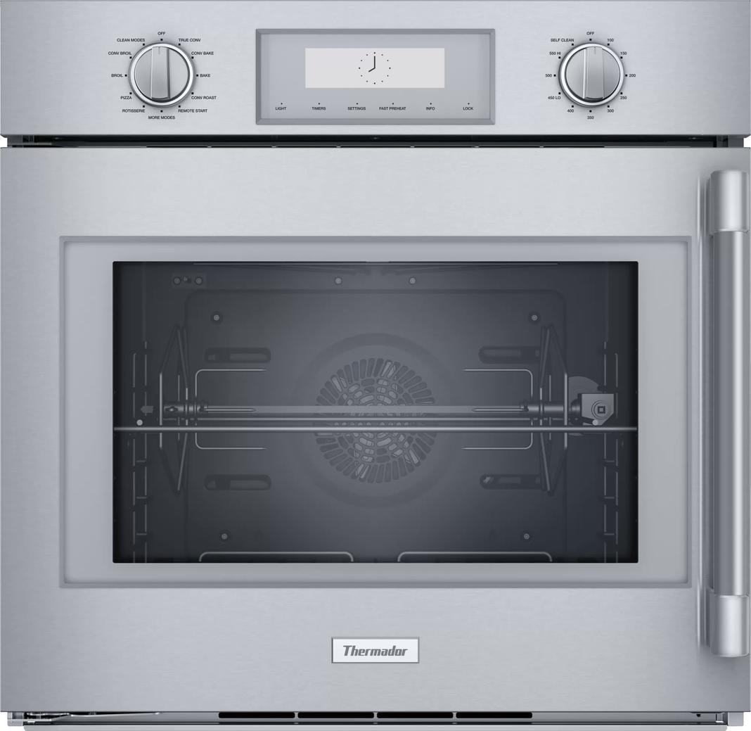 Thermador - 4.5 cu. ft Single Wall Oven in Stainless - POD301LW