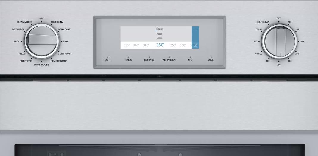 Thermador - 4.5 cu. ft Single Wall Oven in Stainless - POD301LW