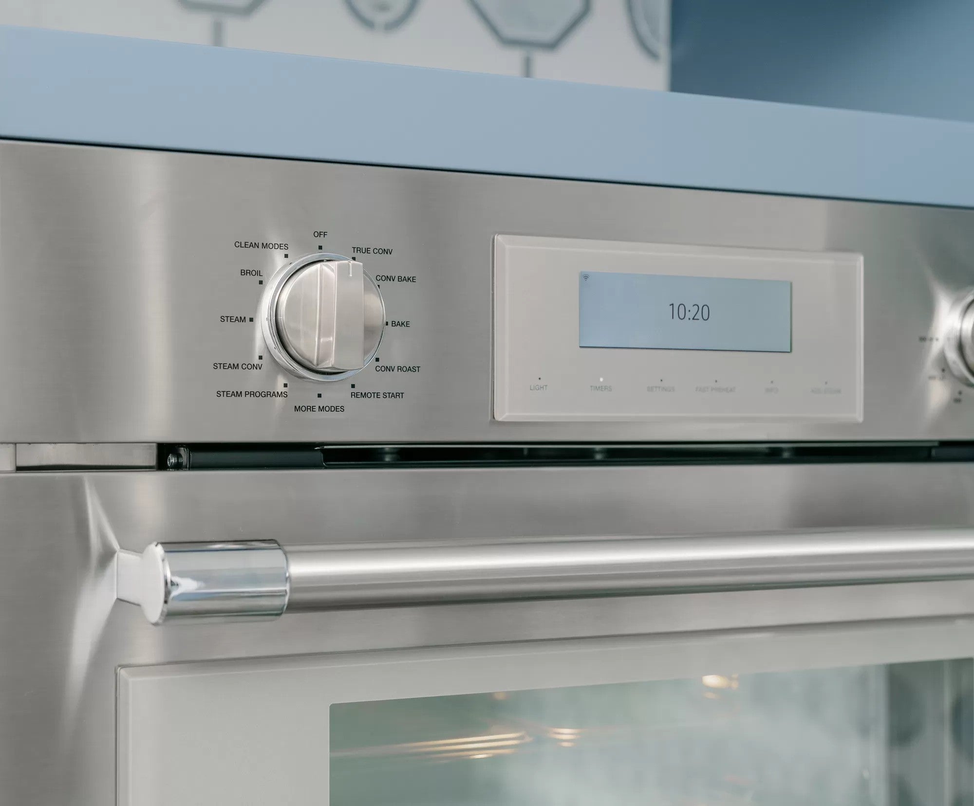 Thermador - 2.8 cu. ft Steam Wall Oven in Stainless - PODS301W