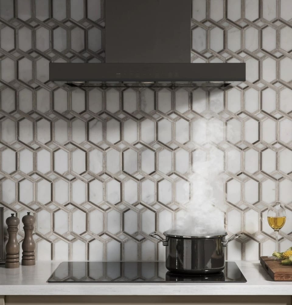 GE Profile - 29.75 inch wide Electric Cooktop in Black - PP9030DJBB