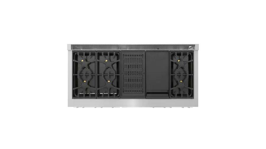 Thermador - 7.3 cu. ft Dual Fuel Range in Stainless - PRD606WCSG