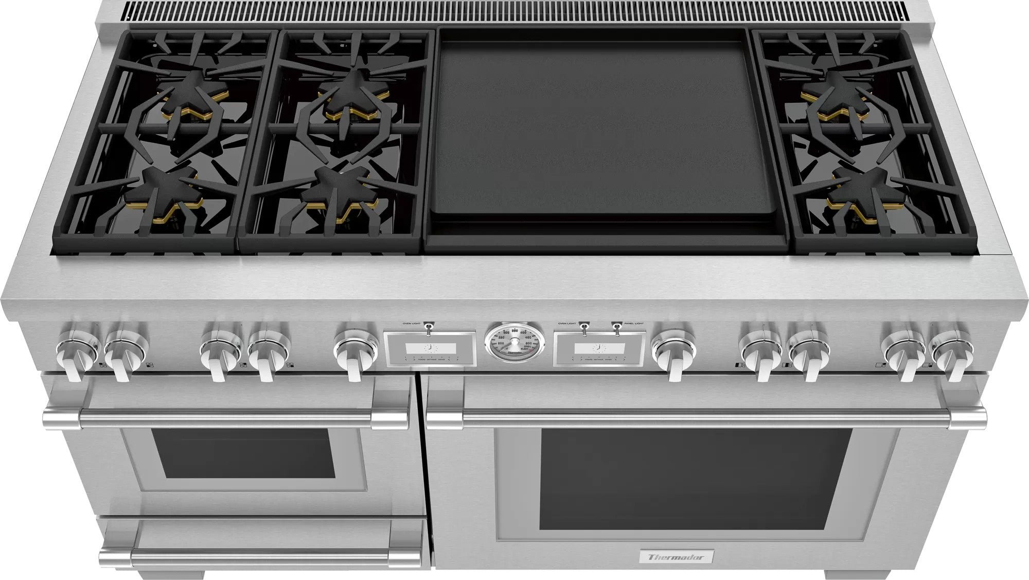 Thermador - 7.3 cu. ft Dual Fuel Range in Stainless - PRD606WESG