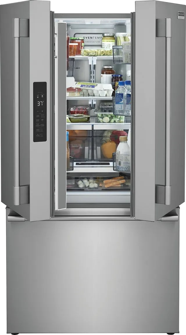 Frigidaire Professional - 36 Inch 23.3 cu. ft French Door Refrigerator in Stainless - PRFG2383AF