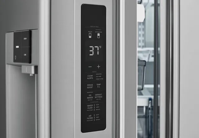 Frigidaire Professional - 36 Inch 27.8 cu. ft French Door Refrigerator in Stainless - PRFS2883AF