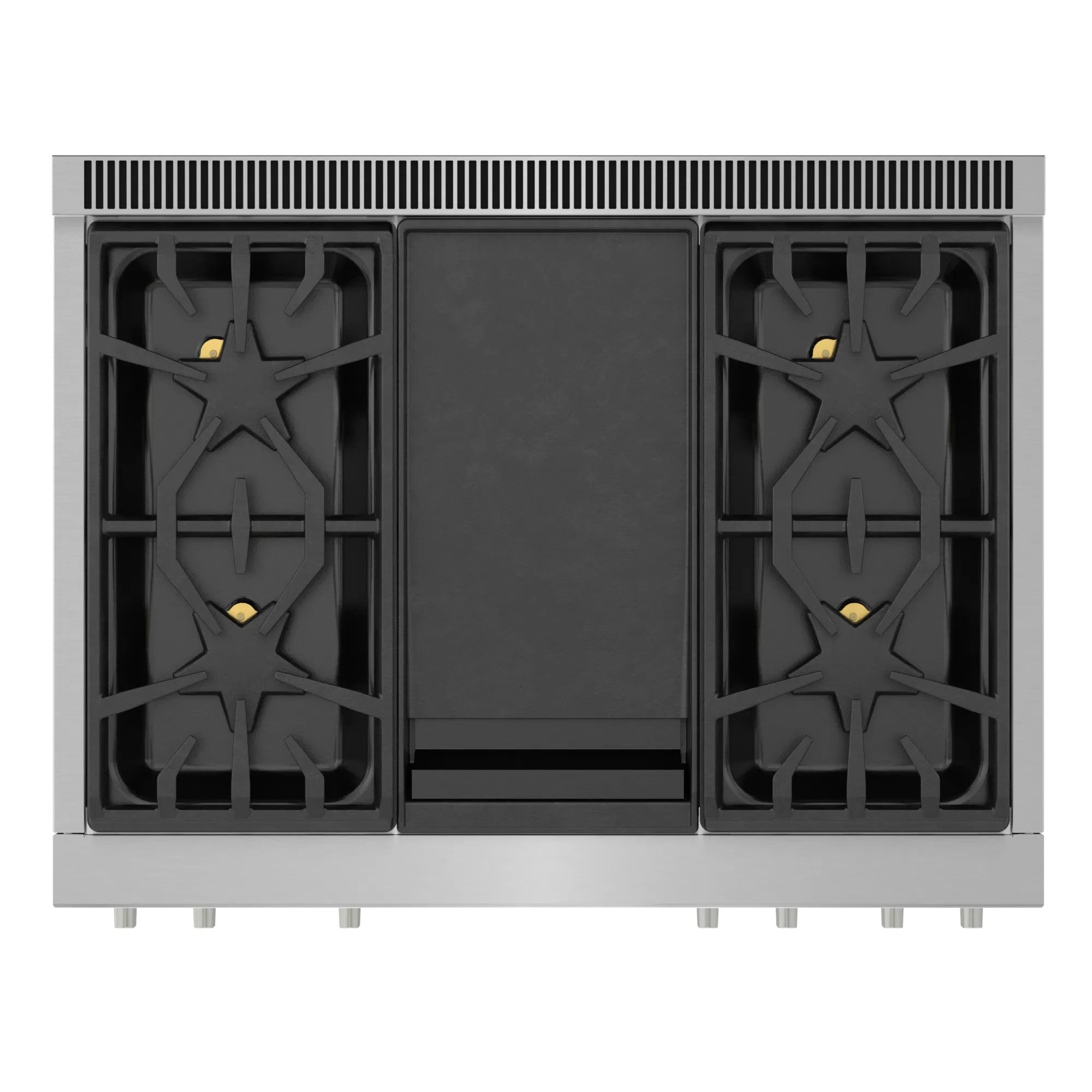 Thermador - 5.1 cu. ft Gas Range in Stainless - PRG364WDH