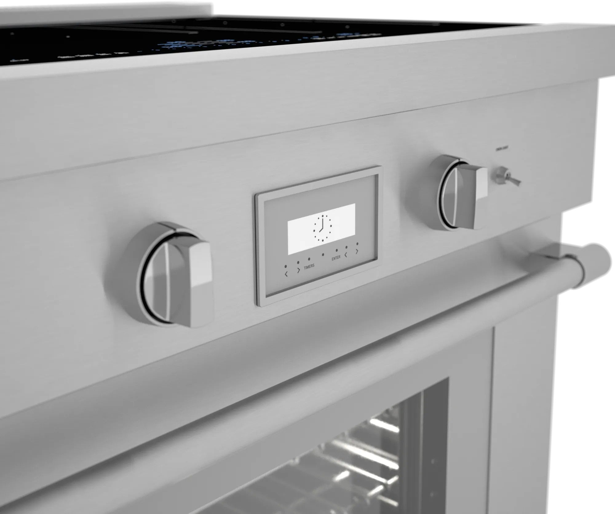 Thermador - 4.9 cu. ft Induction Range in Stainless - PRI36LBHC