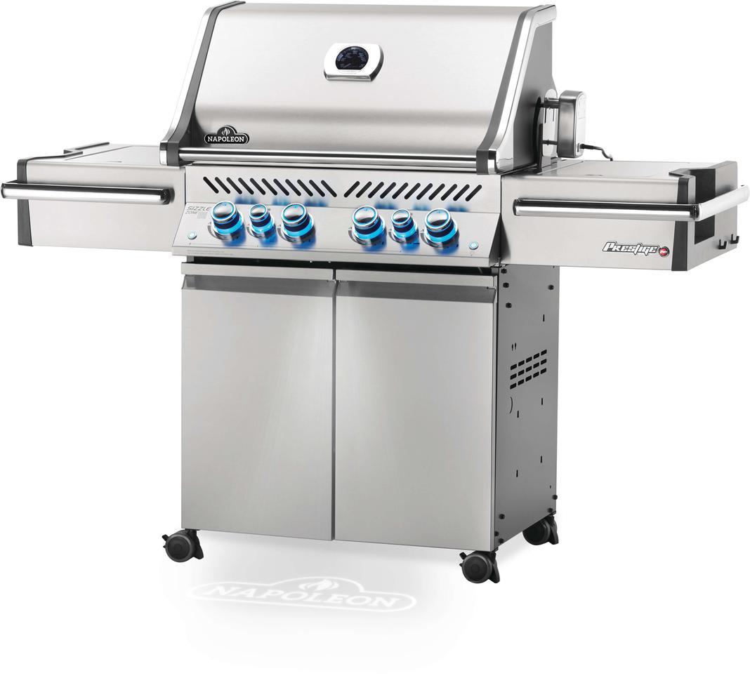 Napoleon Grills - 6 Burner Propane BBQ in Stainless - PRO500RSIBPSS-3