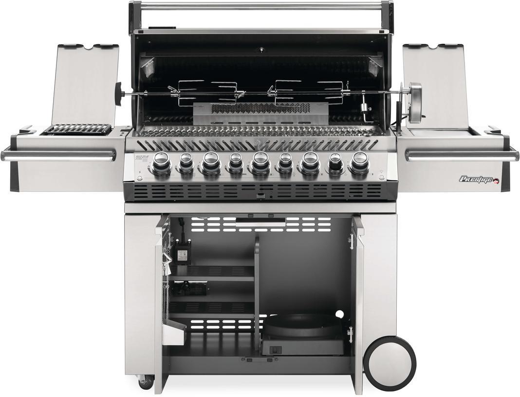 Napoleon Grills - 8 Burner Propane BBQ in Stainless - PRO665RSIBPSS-3