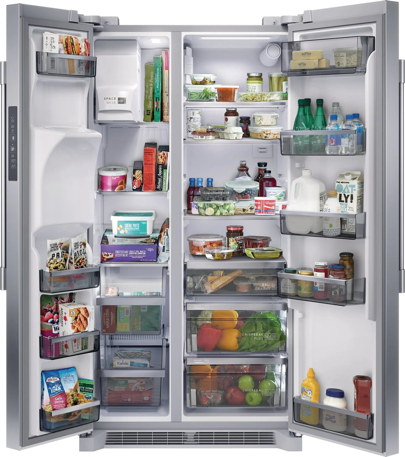 Frigidaire Professional - 36.2 Inch 22.3 cu. ft Side by Side Refrigerator in Stainless - PRSC2222AF