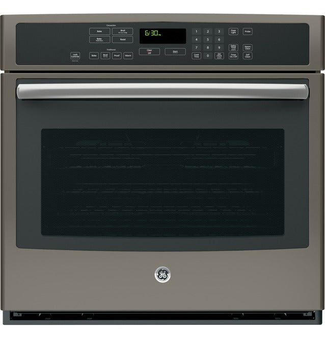 GE Profile - 5 cu. ft Single Wall Oven in Grey - PT7050EHES