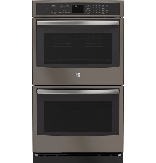 GE Profile - 10 cu. ft Double Wall Oven in Grey - PT7550EHES