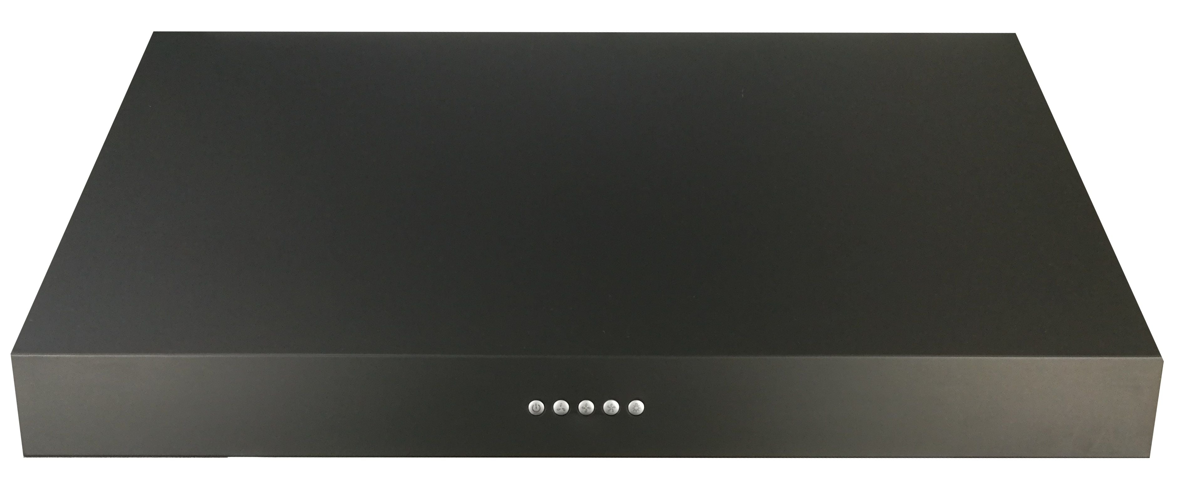 Cyclone - 47.75 Inch 1200 CFM Under Cabinet Range Vent in Black - PTB81248MB