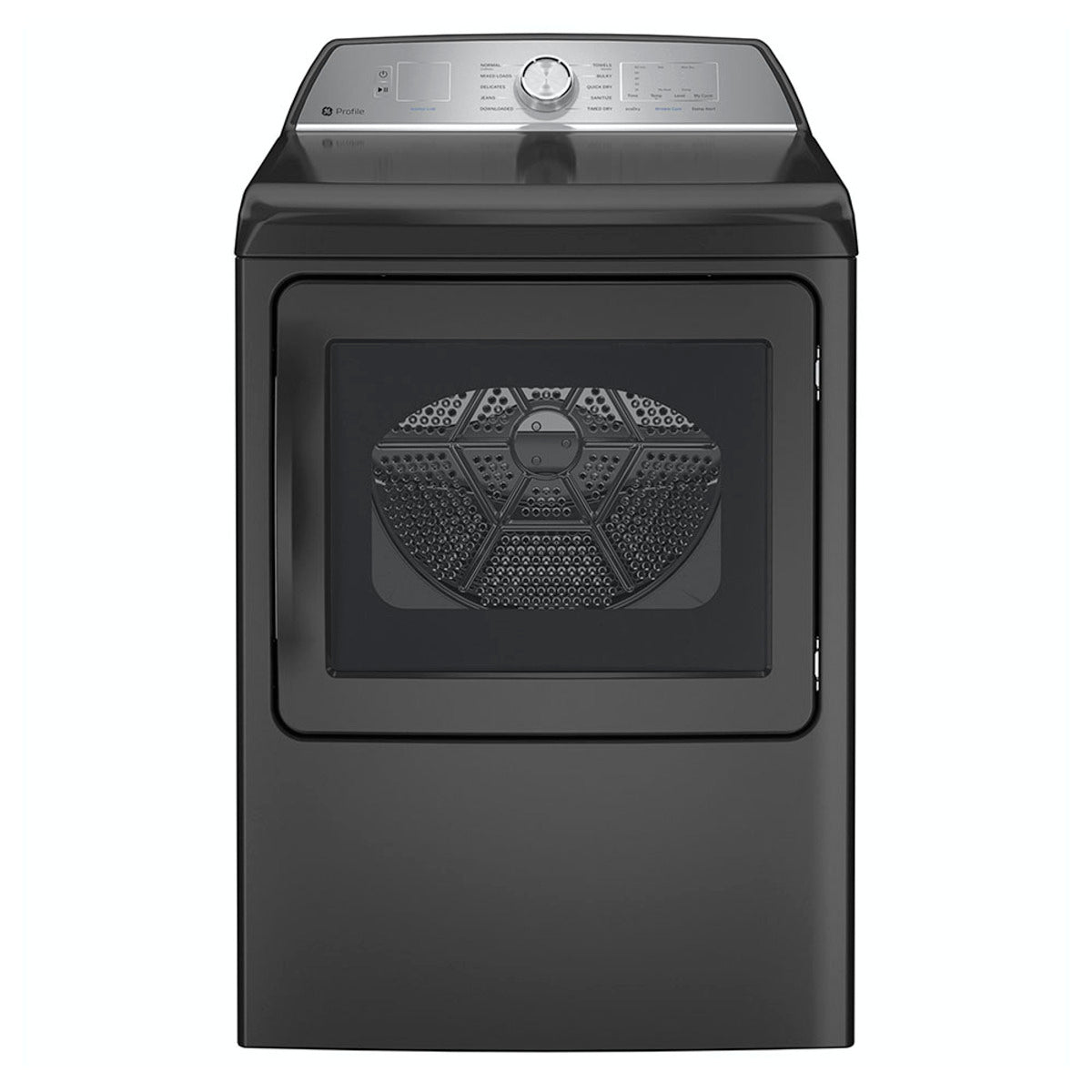 GE Profile - 7.4 cu. Ft Electric Dryer in Grey - PTD60EBMRDG