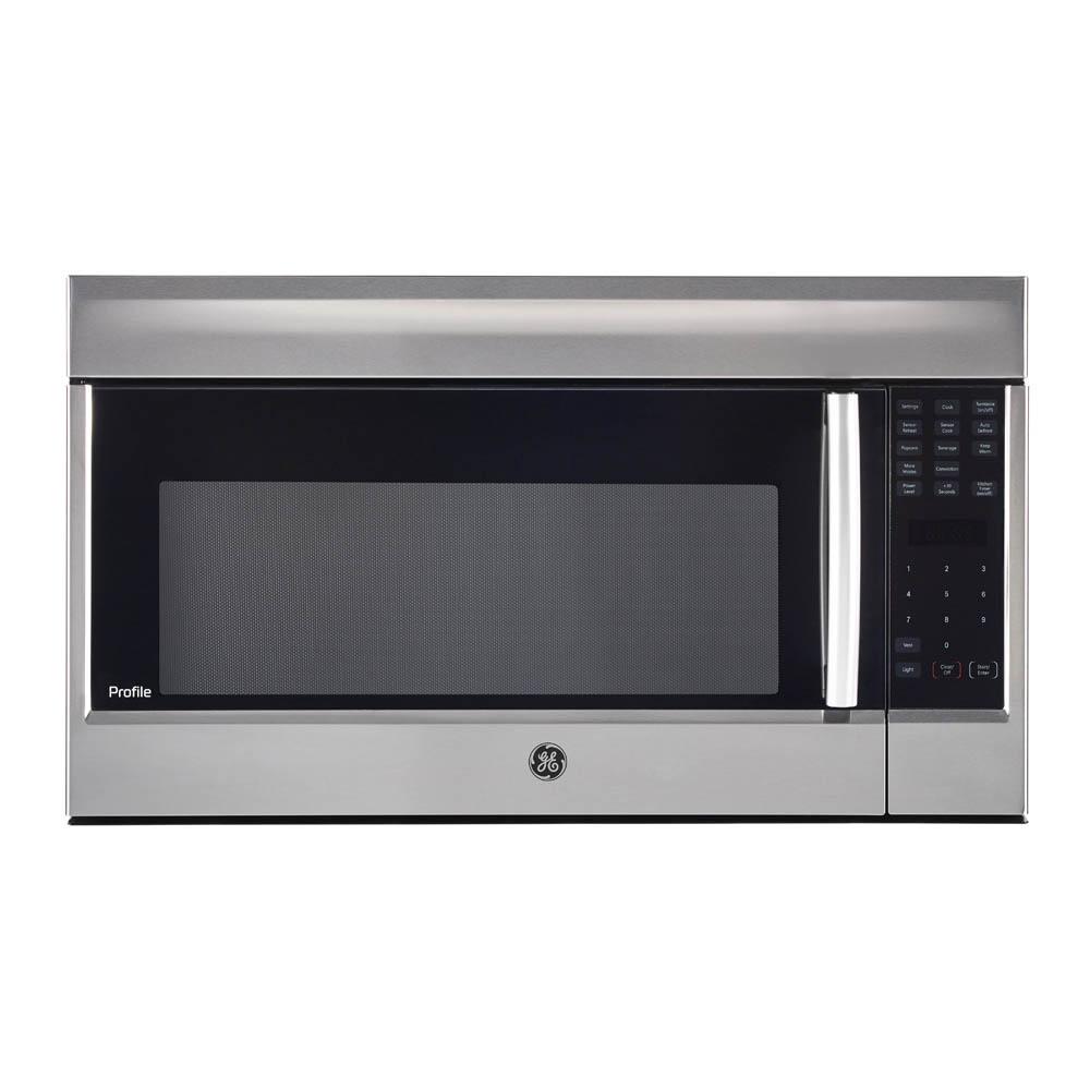 GE Profile - 1.8 cu. Ft Over the range Microwave in Stainless - PVM1899SJC