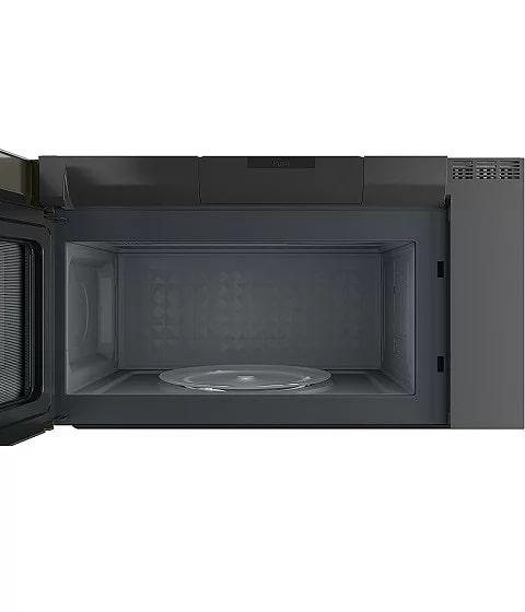 GE Profile - 2.1 cu. Ft Over the range Microwave in Grey - PVM2188SLJC