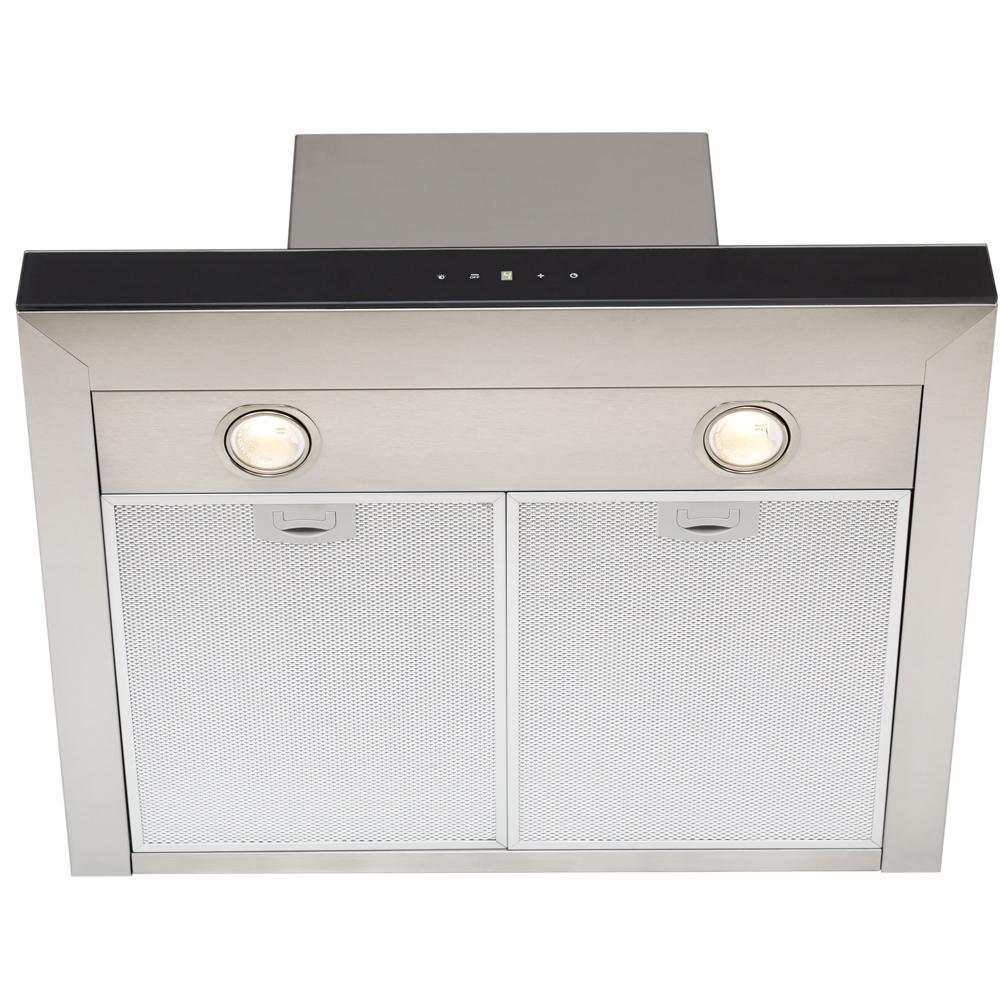 GE Profile - 33.07 Inch 600 CFM Wall Mount and Chimney Range Vent in Stainless - PVWC924SSV