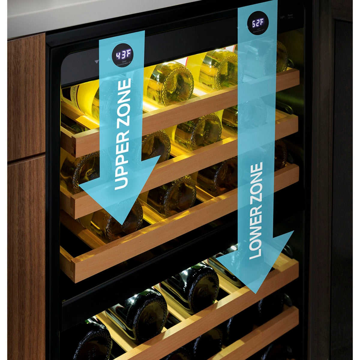 GE Profile - 23.5 Inch 4.8 cu. ft Wine Fridge Refrigerator in Stainless - PWS06DSPSS