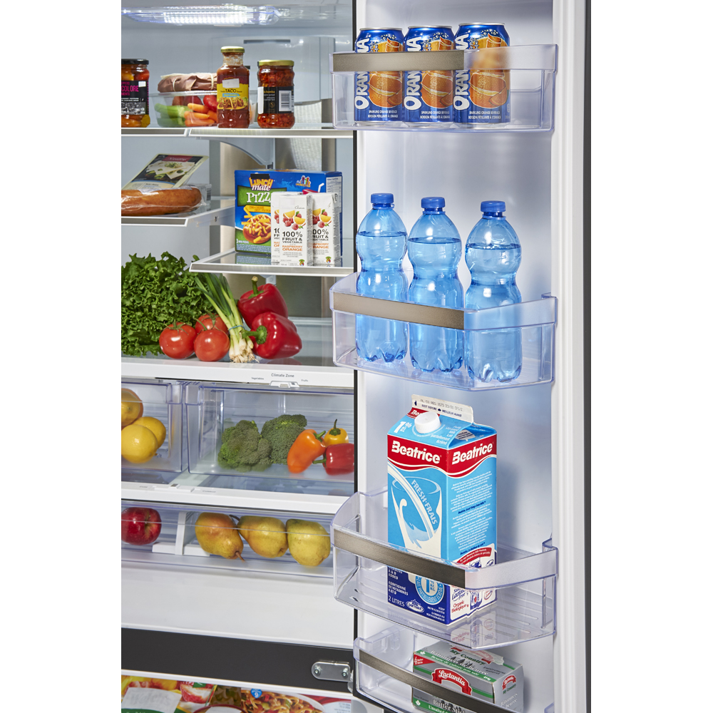GE Profile - 32.75 Inch 17.5 cu. ft French Door Refrigerator in Grey - PYE18HMLKES